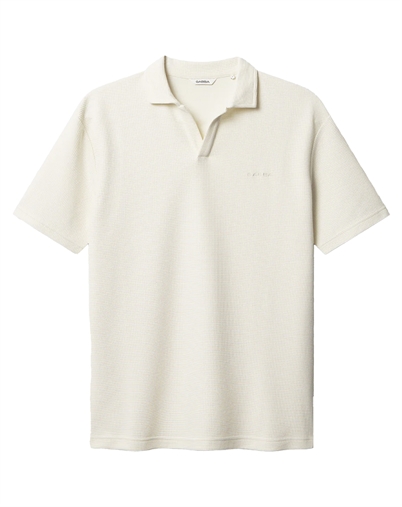 Gabba GABLio Waff Polo - Bone White